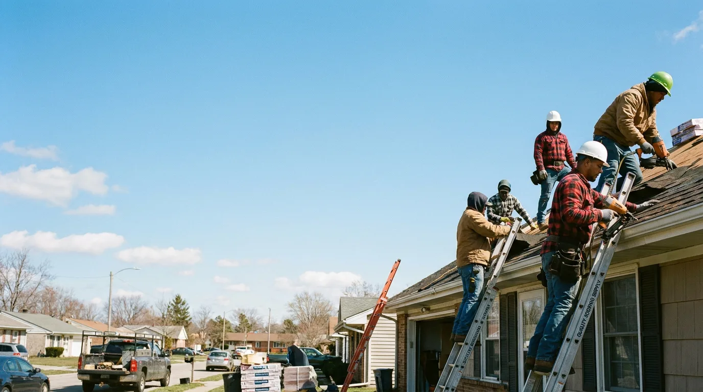Roofing in Milford Center, OH near me